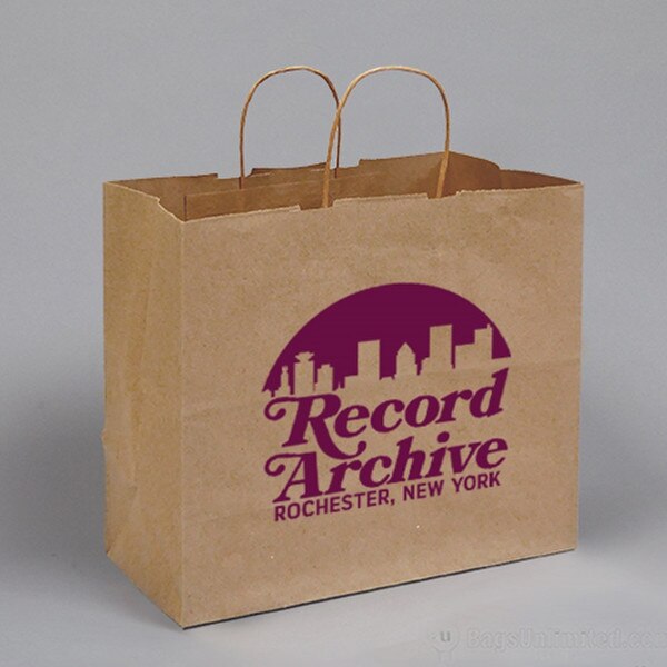 Natural Kraft Paper Custom PRINTED